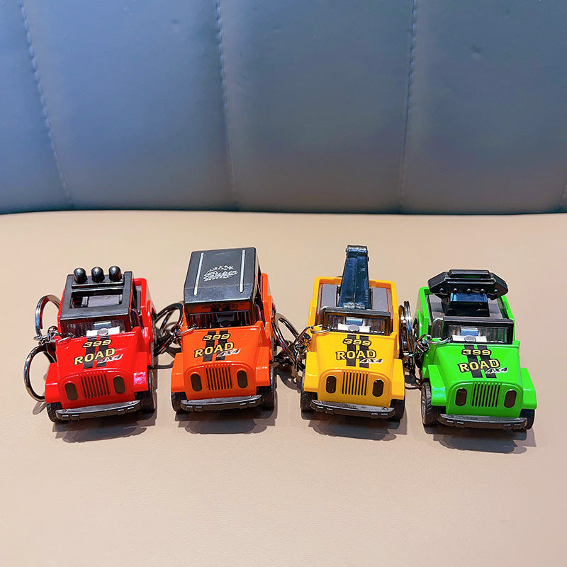 Wholesale Jeep Model Plastic Keychain